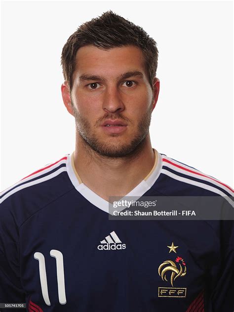Andre Pierre Gignac Of France Poses During The Official Fifa World