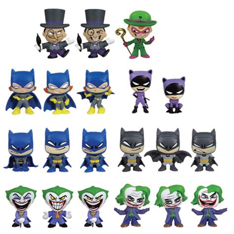 Batman Dc Comics Mystery Minis Vinyl Mini Figure 4 Pack Funko