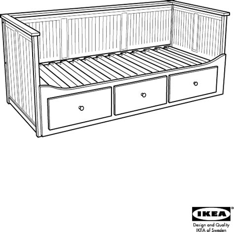 Manual Ikea Hemnes Day Bed