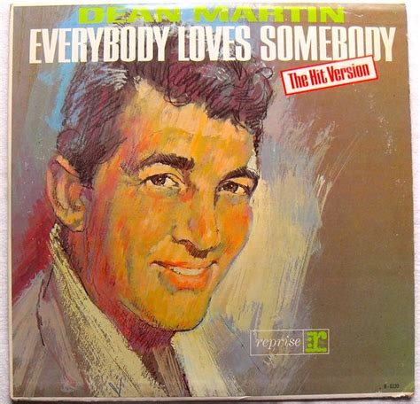 1964 Dean Martin Everybody Loves Somebody Vintage Vinyl Lp Record Album