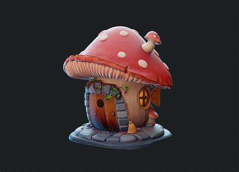Mushroom House On Behance