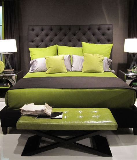 Creating A Relaxing Bedroom With Green And Grey Artourney