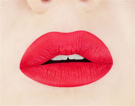 Cherry Red Matte Liquid Lipstick Red Liquid Lipstick Opaque Lipstick