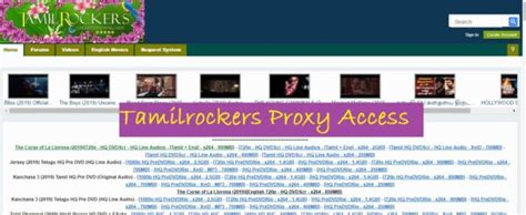 Tamilrockers Proxy Access And Unblock Site Using Vpn