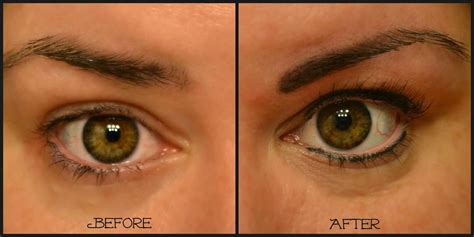 Makeup Monday Permanent Makeup Before And After As The