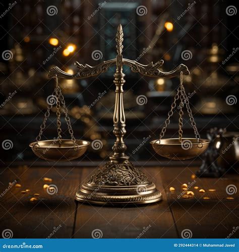 Unfair Influence Hand Tips Justice Scales Illustrating Manipulation Of