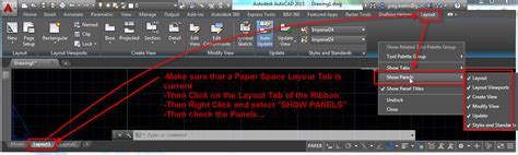 Solved Layout Tab Missing Autodesk Community
