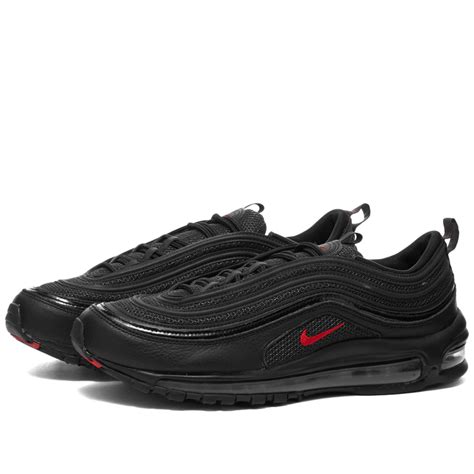 Nike Air Max 97 Nb Black Red And White End