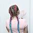 How To Braid Ribbon Into Hair  Suzymariedesign