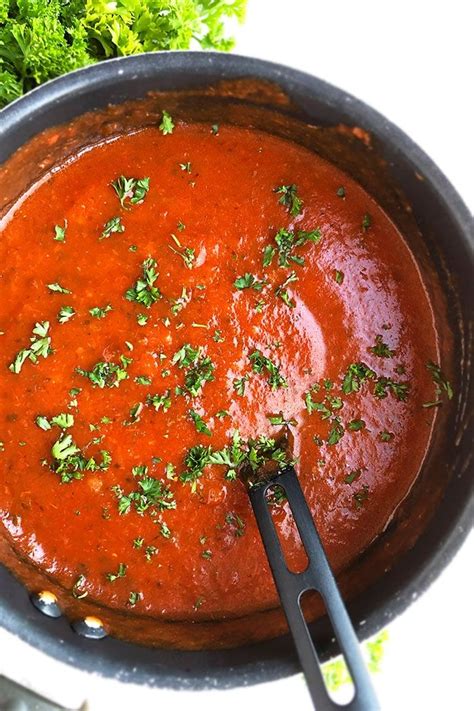 The Best Classic Quick And Easy Marinara Sauce Recipe Homemade With