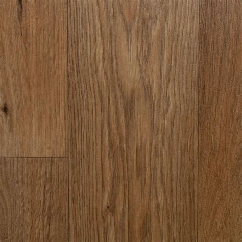 Rich Brown Oak Plank Effect Vinyl Flooring Kitchen Bathroom Thick Lino