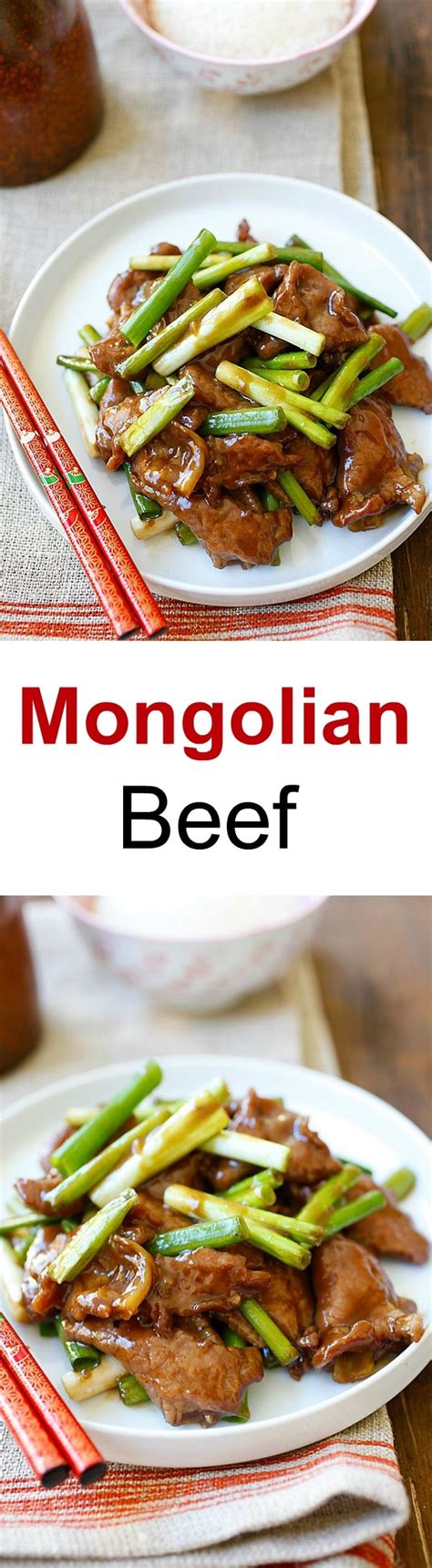 Much better than the restaurant version, easy, saucy, tender beef, delicious, and ready in minutes! Mongolian Beef - Chinese Recipes - Rasa Malaysia