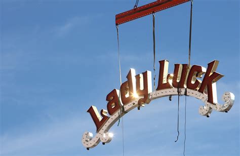 Lady Luck Sign Removed News