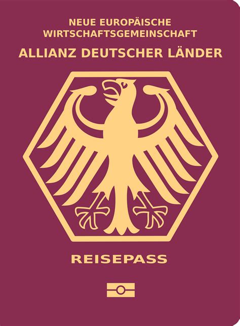 German Passport By Nederbird On Deviantart