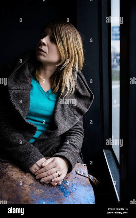 Woman Riding Bus High Resolution Stock Photography And Images Alamy