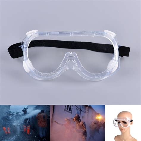 Anti Impact Laboratory Glasses Anti Chemical Splash Safety Goggles Economy Clear Anti Fog Lens