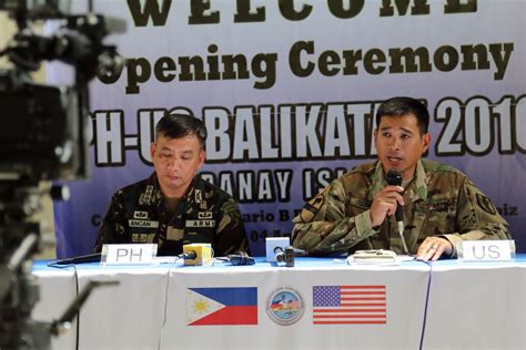 Dvids Images Afp U S Welcome Balikatan With Opening Ceremony Image Of