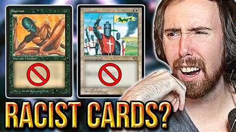 A͏s͏mongold Reacts To Magic The Gathering Banning Cards With Offensive