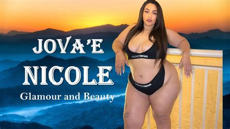 Jovae Nicole American Plus Size Model Biography Age Weight Net Worth Lifestyle Curvy