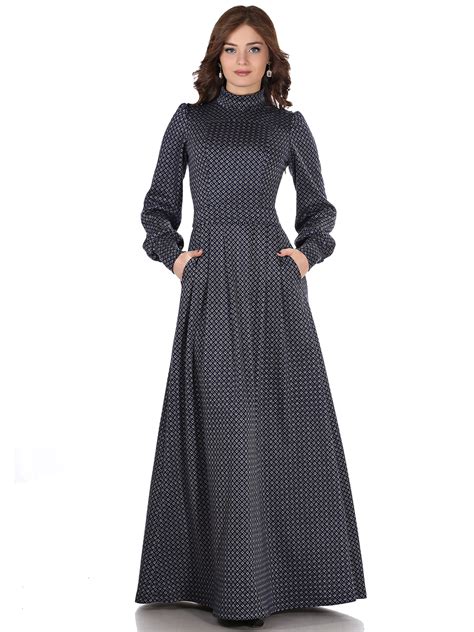 Платье Doremy тёмно синего цвета от Olivegrey купить по цене 34360
