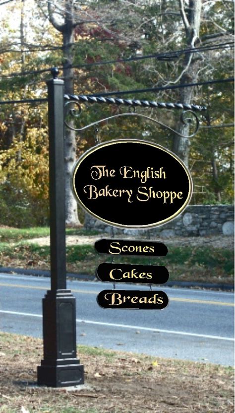 Art Signworks Wrought Iron Scroll Brackets And Posts For Signs