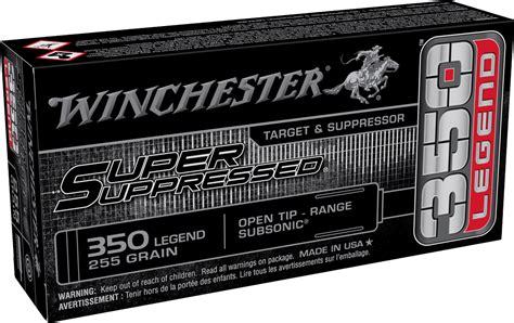 350 Legend Hunting Cartridge Winchester Ammunition