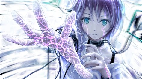 Anime Girls Hands Wires Hd Wallpaper Wallpaper Flare