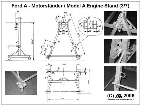 Ford Engine Cradle Plans