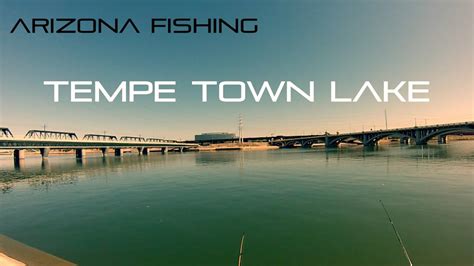Arizona Fishing At Tempe Town Lake Youtube