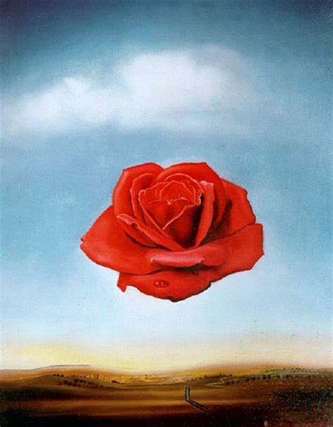 Kart à Voir N°287 Rose Méditative 1958salvador Dalí