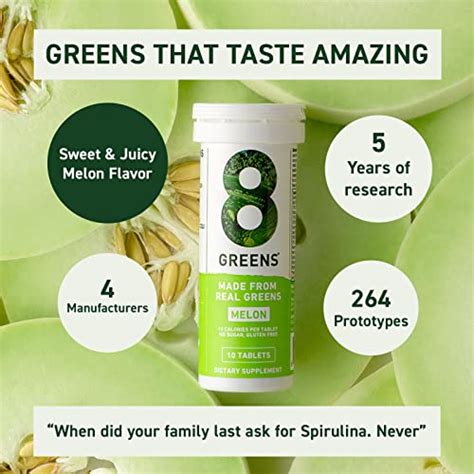 8greens Immunity And Energy Fizzy Tablets Packed With 8 Powerful