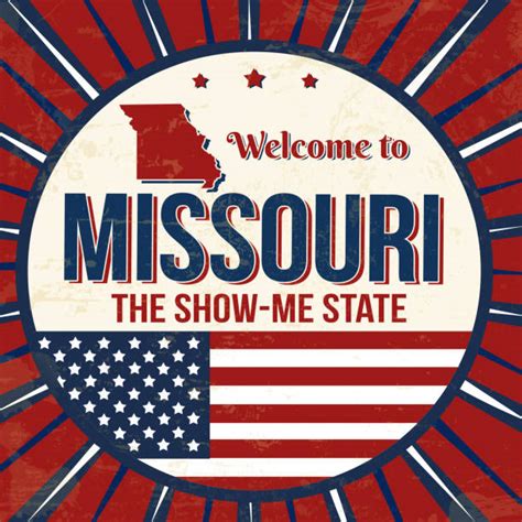 Welcome To Missouri Sign Backgrounds Illustrations Royalty Free Vector