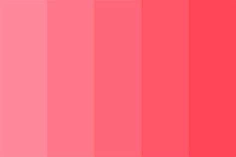 pink red sweeties color palette