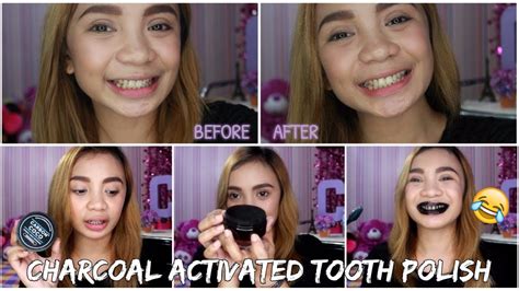 Activated Charcoal Teeth Whitening Is It Really Effective Cheska Aguiluz Ph Youtube