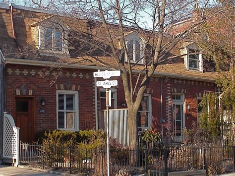 Ancient Houses In Cabbagetown Toronto Ancient Houses In C Flickr