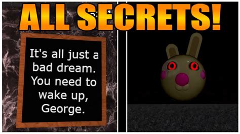 All Secrets In Piggy Chapter 12 Distorted Memory Roblox Youtube