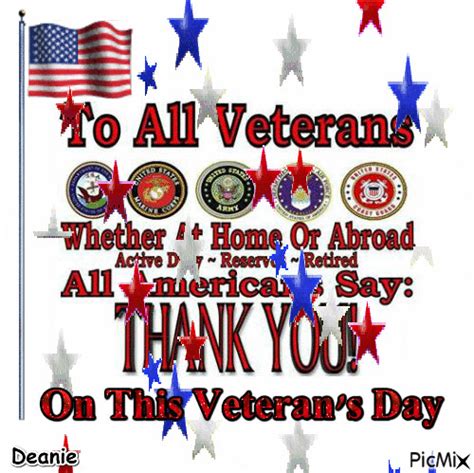 Thank You Veterans Day Quote Gif Pictures, Photos, and Images for