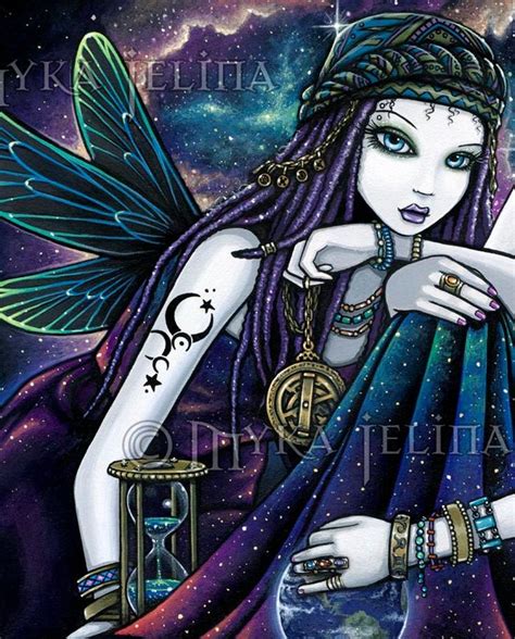 Seraphina Celestial Ethereal Nebula Fairy Angel Signed Fine Etsy