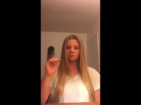 Allie James ASL Video YouTube