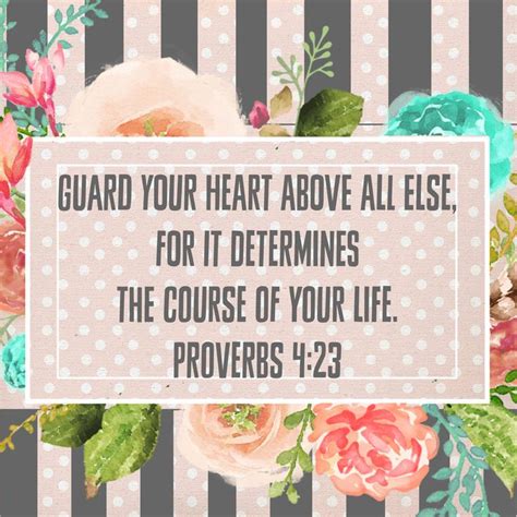 Guard Your Heart Proverbs 423 Free Printable Guard Your Heart