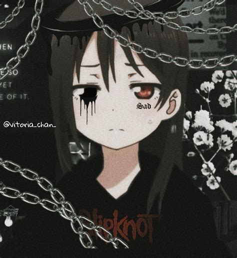 Goth Anime Pfp Emo Zienberg Wallpaper