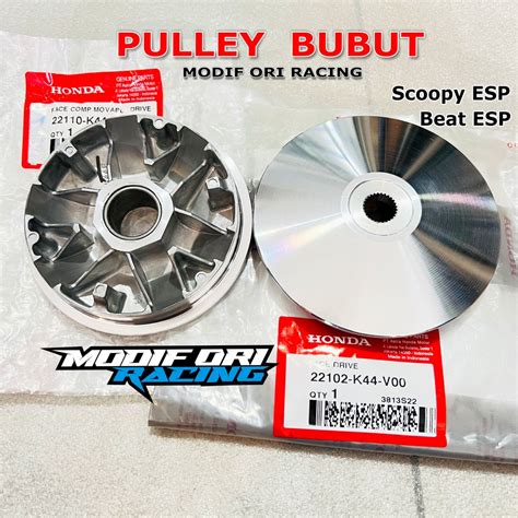 Jual Pulley Rumah Roller Bubut Custom 13 5 13 8 Pulley Racing Beat Esp Beat Pop Scoopy Fi Vario