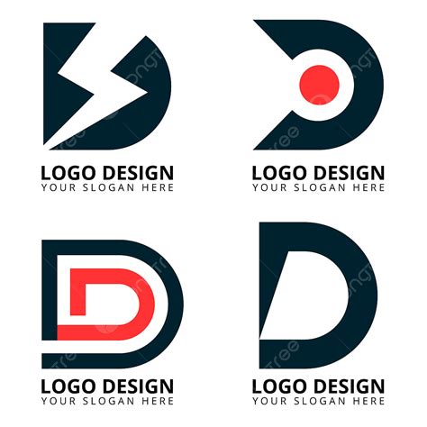 Letter D Clipart Transparent Background Letter D Minimalist Logo