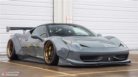 This 2010 Ferrari 458 Liberty Walk Is Widebody Perfection