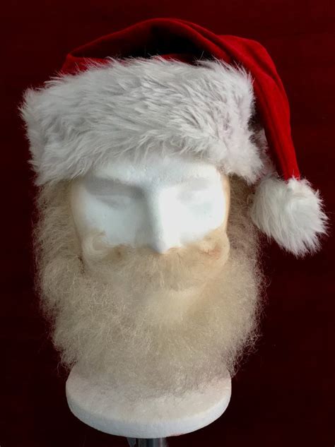 Short Yak Hair Santa Claus Beard Mustacheparlor