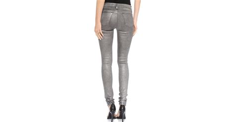 J Brand 624 Stacked Super Skinny Stocking Jeans Midnight Metal In