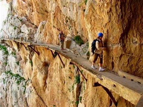 Szlak El Caminito Del Rey Ścieżka Króla W Hiszpanii