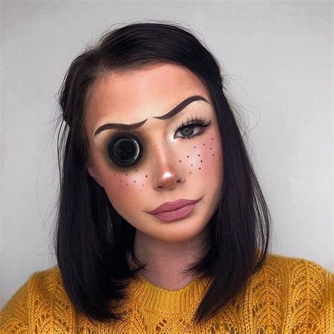 makeupgoals on instagram “coraline 👾 wybie 👽the other mother 💀 comment your favourite