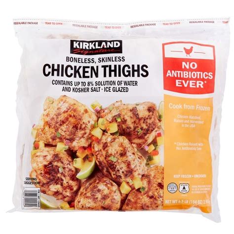 Kirkland Signature Boneless Skinless Chicken Thighs Lb From 31152 Hot Sex Picture
