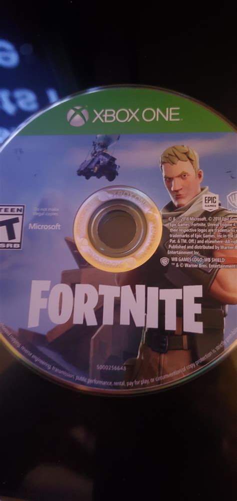 Anyone Else Got An Offical Fortnite Disk Rfortnitebr